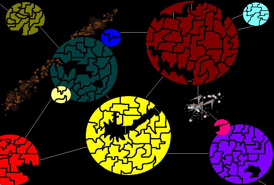 the map